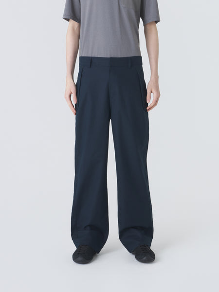 PATH LINEN COTTON MIXED TROUSER