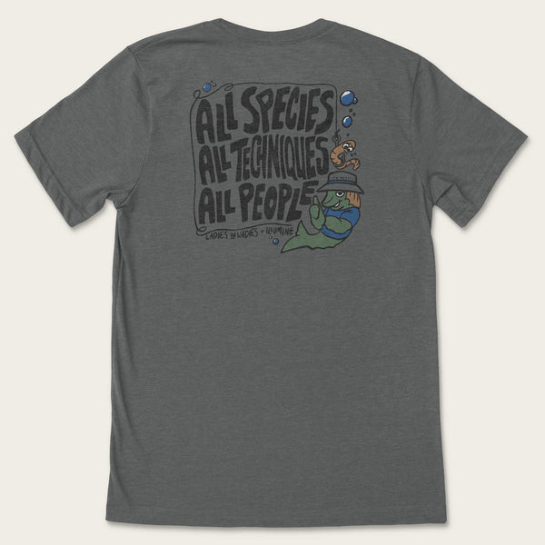 All Species Tee - Deep Heather