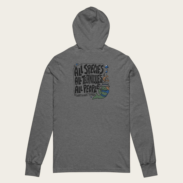All Species Sun Hoodie - Deep Heather