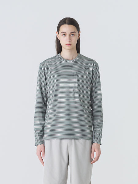 STRIPED LONG SLEEVE T-SHIRT