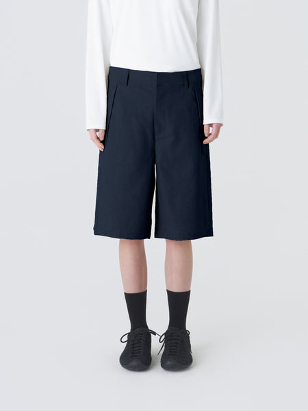 PATH LINEN COTTON MIXED SHORTS