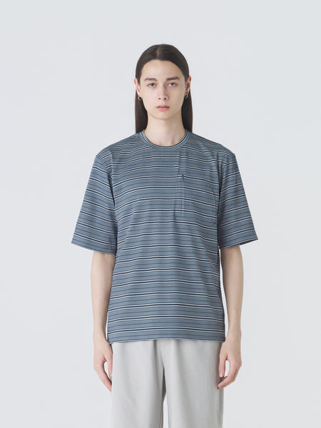 STRIPED SHORT SLEEVE T-SHIRT